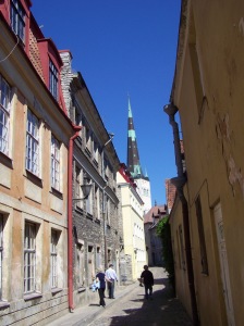 Pikk Jalg-The long leg connects the lower town and Toompea