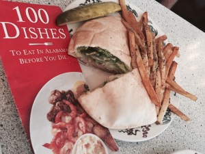 The Camel Rider Sandwich with Greek Fries